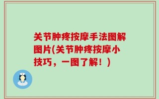 关节肿疼按摩手法图解图片(关节肿疼按摩小技巧，一图了解！)