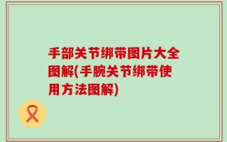 手部关节绑带图片大全图解(手腕关节绑带使用方法图解)