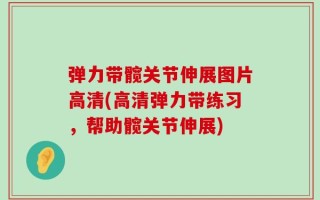 弹力带髋关节伸展图片高清(高清弹力带练习，帮助髋关节伸展)