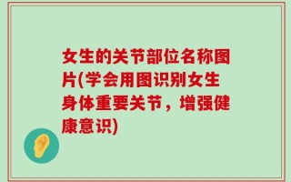 女生的关节部位名称图片(学会用图识别女生身体重要关节，增强健康意识)