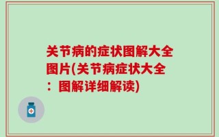 关节病的症状图解大全图片(关节病症状大全：图解详细解读)
