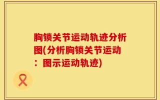 胸锁关节运动轨迹分析图(分析胸锁关节运动：图示运动轨迹)