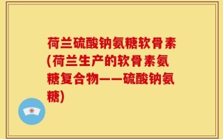 荷兰硫酸钠氨糖软骨素(荷兰生产的软骨素氨糖复合物——硫酸钠氨糖)