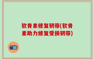 软骨素修复韧带(软骨素助力修复受损韧带)