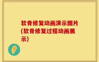 软骨修复动画演示图片(软骨修复过程动画展示)