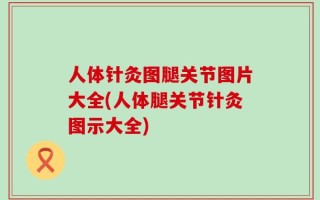 人体针灸图腿关节图片大全(人体腿关节针灸图示大全)