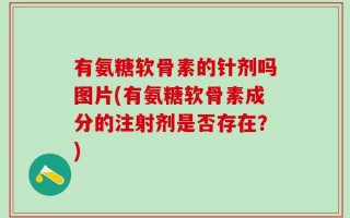 有氨糖软骨素的针剂吗图片(有氨糖软骨素成分的注射剂是否存在？)