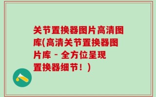 关节置换器图片高清图库(高清关节置换器图片库 - 全方位呈现置换器细节！)