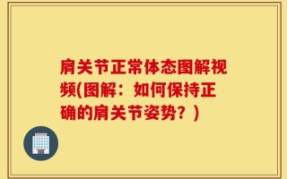 肩关节正常体态图解视频(图解：如何保持正确的肩关节姿势？)