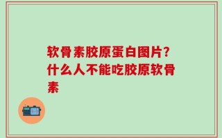 软骨素胶原蛋白图片？什么人不能吃胶原软骨素