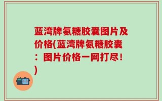 蓝湾牌氨糖胶囊图片及价格(蓝湾牌氨糖胶囊：图片价格一网打尽！)