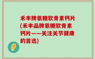 禾丰牌氨糖软骨素钙片(禾丰品牌氨糖软骨素钙片——关注关节健康的首选)