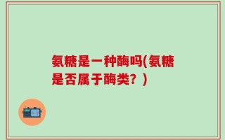 氨糖是一种酶吗(氨糖是否属于酶类？)