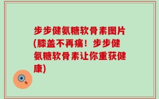 步步健氨糖软骨素图片(膝盖不再痛！步步健氨糖软骨素让你重获健康)