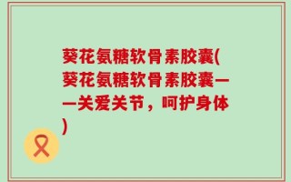 葵花氨糖软骨素胶囊(葵花氨糖软骨素胶囊——关爱关节，呵护身体)