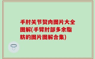 手肘关节赘肉图片大全图解(手臂肘部多余脂肪的图片图解合集)