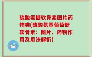 硫酸氨糖软骨素图片药物类(硫酸氨基葡萄糖软骨素：图片、药物作用及用法解析)