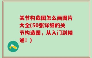 关节构造图怎么画图片大全(50张详细的关节构造图，从入门到精通！)