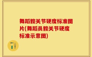 舞蹈髋关节硬度标准图片(舞蹈员髋关节硬度标准示意图)