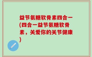 益节氨糖软骨素四合一(四合一益节氨糖软骨素，关爱你的关节健康)