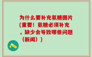 为什么要补充氨糖图片(重要！氨糖必须补充，缺少会导致哪些问题（新闻）)
