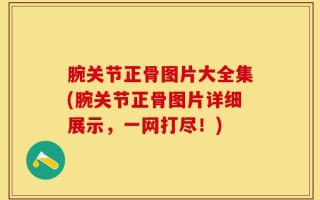 腕关节正骨图片大全集(腕关节正骨图片详细展示，一网打尽！)