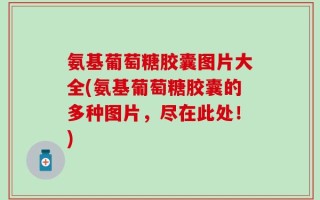 氨基葡萄糖胶囊图片大全(氨基葡萄糖胶囊的多种图片，尽在此处！)