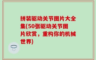拼装驱动关节图片大全集(50张驱动关节图片欣赏，重构你的机械世界)
