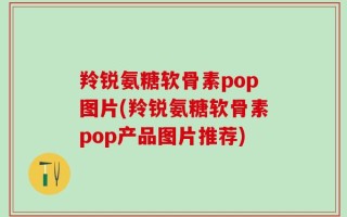 羚锐氨糖软骨素pop图片(羚锐氨糖软骨素pop产品图片推荐)