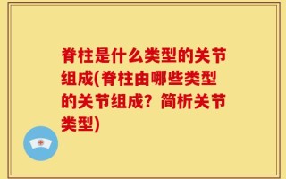 脊柱是什么类型的关节组成(脊柱由哪些类型的关节组成？简析关节类型)