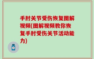 手肘关节受伤恢复图解视频(图解视频教你恢复手肘受伤关节活动能力)