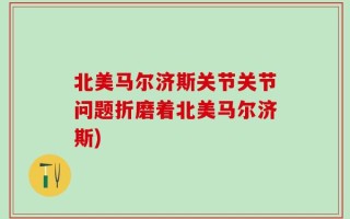 北美马尔济斯关节关节问题折磨着北美马尔济斯)