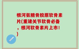 根河氨糖骨胶原软骨素片(重建关节软骨必备，根河软骨素片上市！)