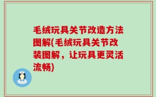 毛绒玩具关节改造方法图解(毛绒玩具关节改装图解，让玩具更灵活流畅)