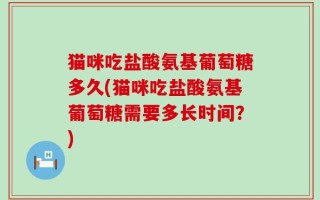 猫咪吃盐酸氨基葡萄糖多久(猫咪吃盐酸氨基葡萄糖需要多长时间？)