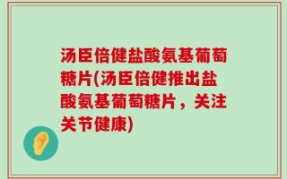汤臣倍健盐酸氨基葡萄糖片(汤臣倍健推出盐酸氨基葡萄糖片，关注关节健康)