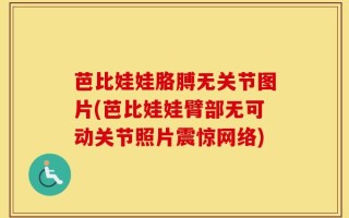 芭比娃娃胳膊无关节图片(芭比娃娃臂部无可动关节照片震惊网络)