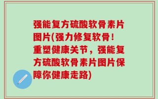 强能复方硫酸软骨素片图片(强力修复软骨！重塑健康关节，强能复方硫酸软骨素片图片保障你健康走路)