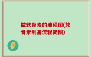 做软骨素的流程图(软骨素制备流程简图)