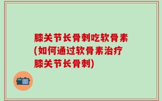 膝关节长骨刺吃软骨素(如何通过软骨素治疗膝关节长骨刺)