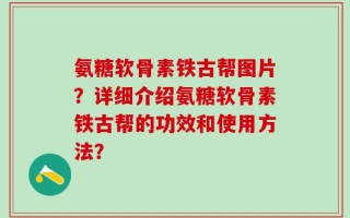 氨糖软骨素铁古帮图片？详细介绍氨糖软骨素铁古帮的功效和使用方法？