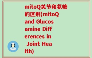 mitoQ关节和氨糖的区别(mitoQ and Glucosamine Differences in Joint Health)