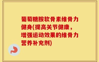 葡萄糖胺软骨素维骨力健身(提高关节健康，增强运动效果的维骨力营养补充剂)
