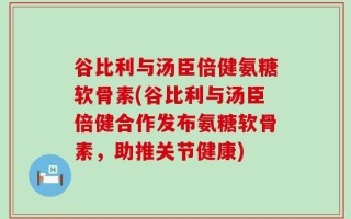 谷比利与汤臣倍健氨糖软骨素(谷比利与汤臣倍健合作发布氨糖软骨素，助推关节健康)