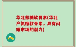 华北氨糖软骨素(华北产氨糖软骨素，具有闪耀市场的潜力)