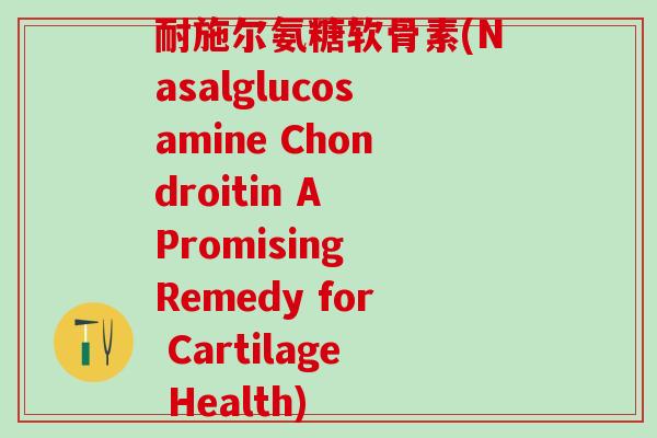 耐施尔氨糖软骨素(Nasalglucosamine Chondroitin A Promising Remedy for Cartilage Health)-第1张图片-氨糖科普网 耐施尔氨糖软骨素(Nasalglucosamine Chondroitin A Promising Remedy for Cartilage Health)-第1张图片-氨糖科普网