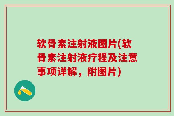 软骨素注射液图片(软骨素注射液疗程及注意事项详解,附图片)-第1张图片-氨糖科普网 软骨素注射液图片(软骨素注射液疗程及注意事项详解,附图片)-第1张图片-氨糖科普网