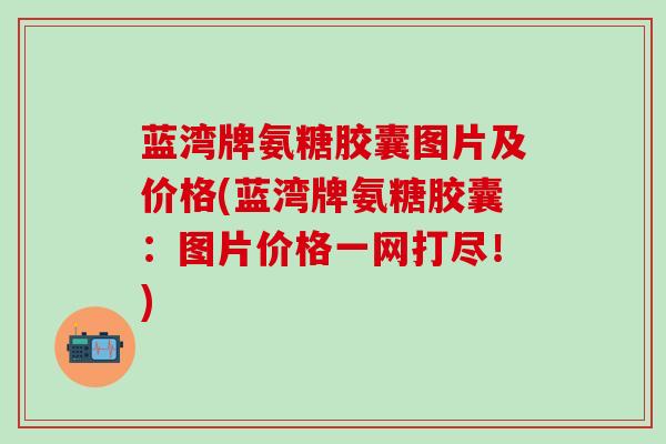 蓝湾牌氨糖胶囊图片及价格(蓝湾牌氨糖胶囊：图片价格一网打尽！)-第1张图片-氨糖科普网