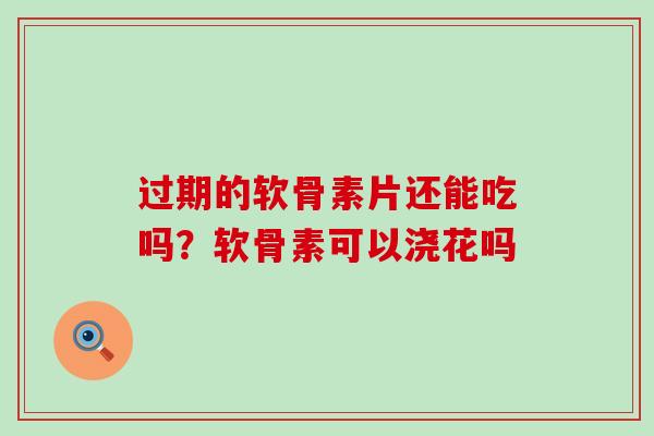过期的软骨素片还能吃吗?软骨素可以浇花吗-第1张图片-氨糖科普网 过期的软骨素片还能吃吗?软骨素可以浇花吗-第1张图片-氨糖科普网