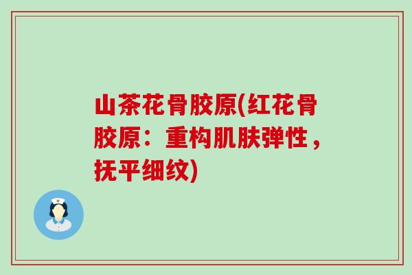 山茶花骨胶原(红花骨胶原:重构肌肤弹性,抚平细纹)-第1张图片-氨糖科普网 山茶花骨胶原(红花骨胶原:重构肌肤弹性,抚平细纹)-第1张图片-氨糖科普网